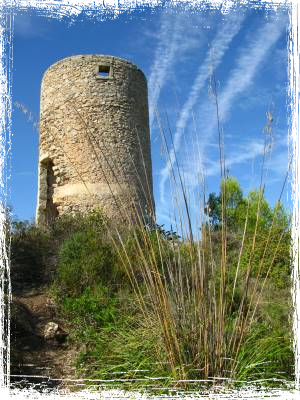 Alter Mühlturm von Mallorca